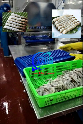 Dobra cena. Automatyczna Maszyna do rozciągania krewetek Tempura, maszyna NOBASHI, linia do rozciągania krewetek w Internecie