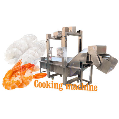 3P Multiscene Shrimp Tunnel Cooker, Praktyczna linia parowa do gotowania krewetek
