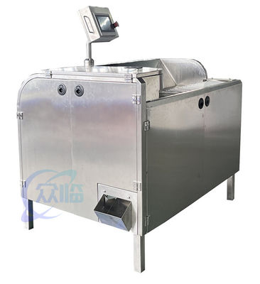 1.5KW Praktyczna maszyna do łuszczenia krewetek Multiscene Materiał ze stali nierdzewnej