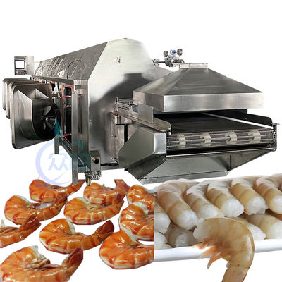 Dobra cena. Maszyna do blanszowania owoców i warzyw Maszyna do blanszowania krewetek kalmarów Linia do produkcji krewetek Sushi Maszyna do krewetek Sushi w Internecie