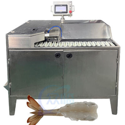 Dobra cena. Smart Shrimp Skórkowane i wypatroszone Shrimp skórkowanie i cięcie wizyrowe maszyna do fabryki przetwórstwa owoców morza w Internecie