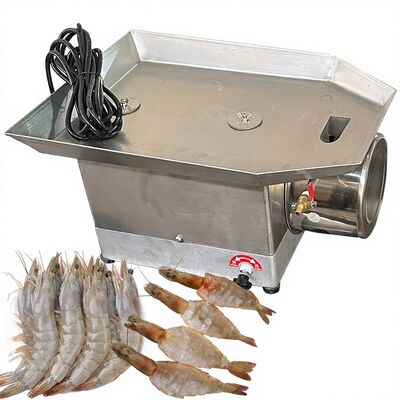 Dobra cena. Zolim 50-70 szt./min Automatyczna maszyna do cięcia krewetek i krewetek Wysoka stabilność 0,4 kW 380 V 20 KG w Internecie