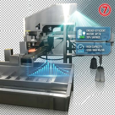 Dobra cena. 380V napędzany separator głowy krewetki przeciw korozji SUS316 1000-1500KG 9.0KW 440V w Internecie