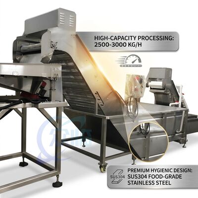 Dobra cena. CE Certified Shrimp Deheading Production Line Precision SUS316 1200-1800KG 2.2KW 415V w Internecie